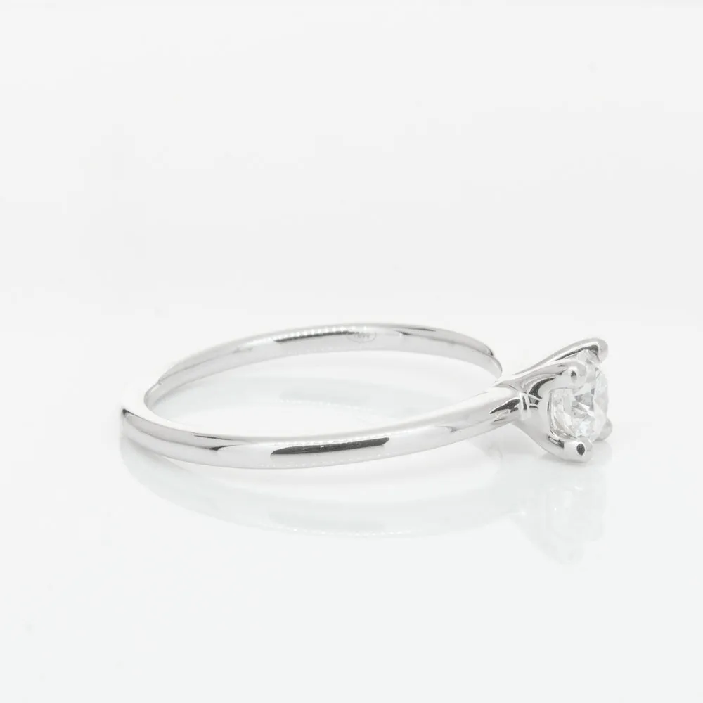 18ct White Gold .40ct Diamond Melba Ring