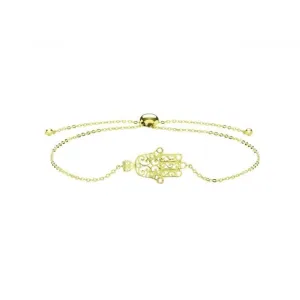 9ct Yellow Gold Hamsa Bracelet BR630