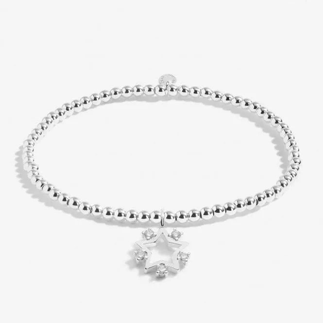 A Little Biggest Supporter Silver Plated 17.5cm Bracelet 7006