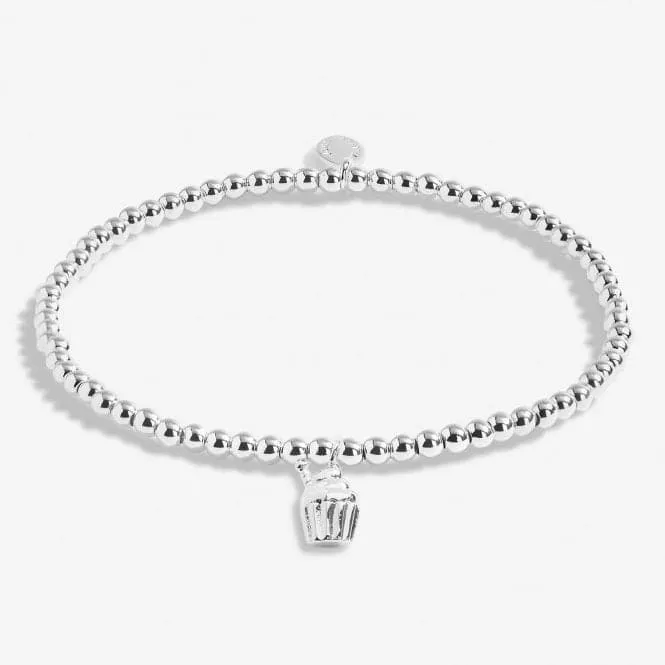 A Little Make A Birthday Wish Silver Plated 15.5cm Bracelet C721