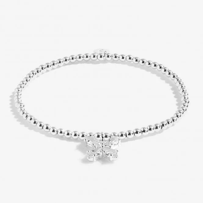 A Little Make Every Day An Adventure Silver 17.5cm Stretch Bracelet 5213