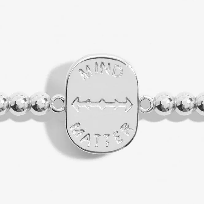 A Little Mind Over Matter Silver Plated 17.5cm Bracelet 7012