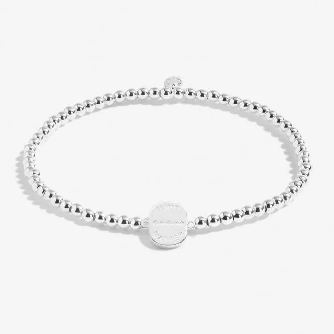 A Little Mind Over Matter Silver Plated 17.5cm Bracelet 7012