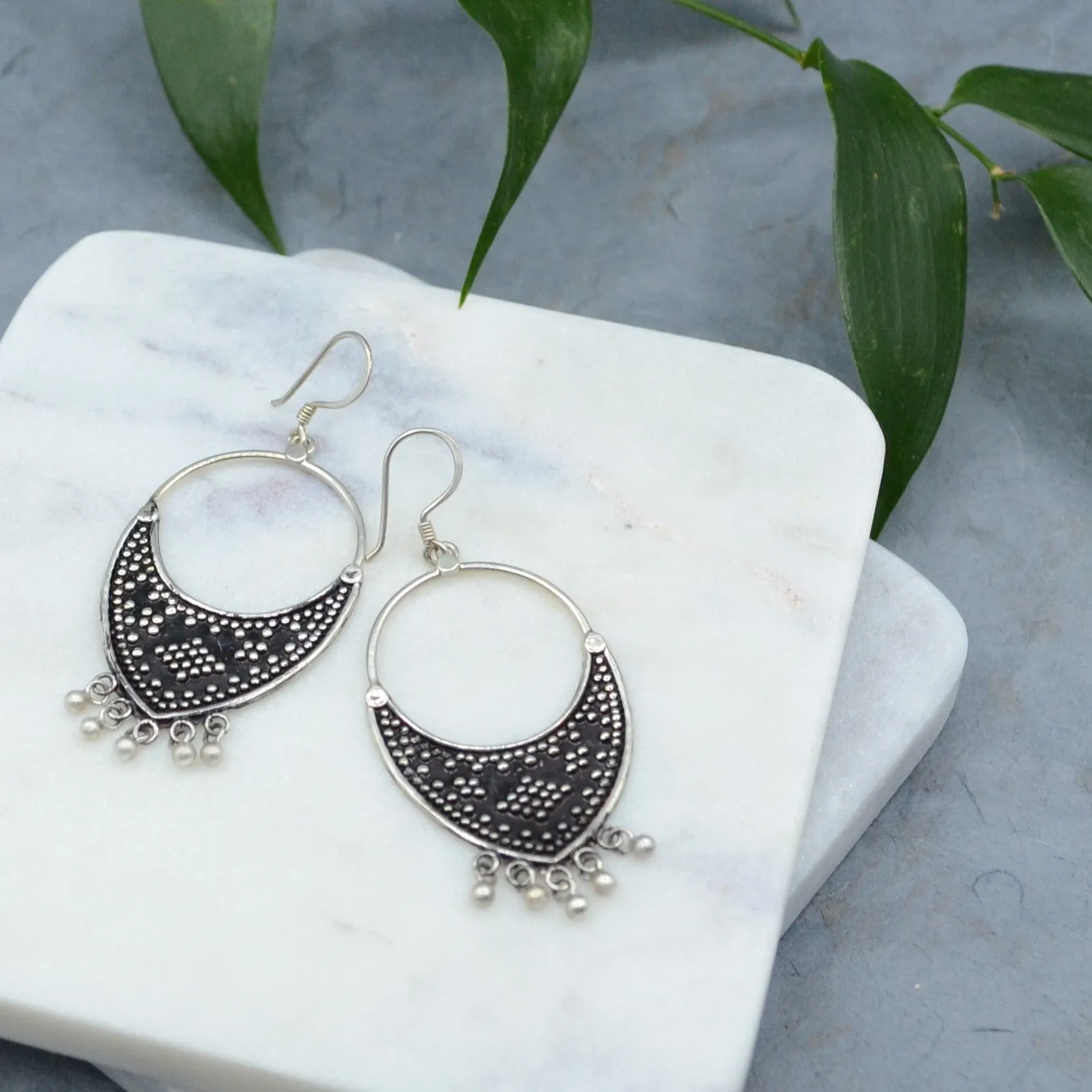 Adored Silver Earrings