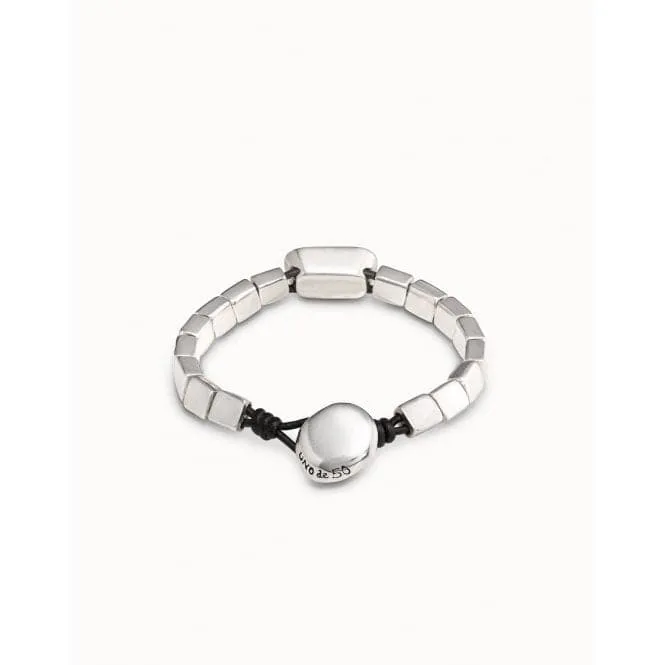 Anaconda Grey Metal Faceted Crystal Bracelet