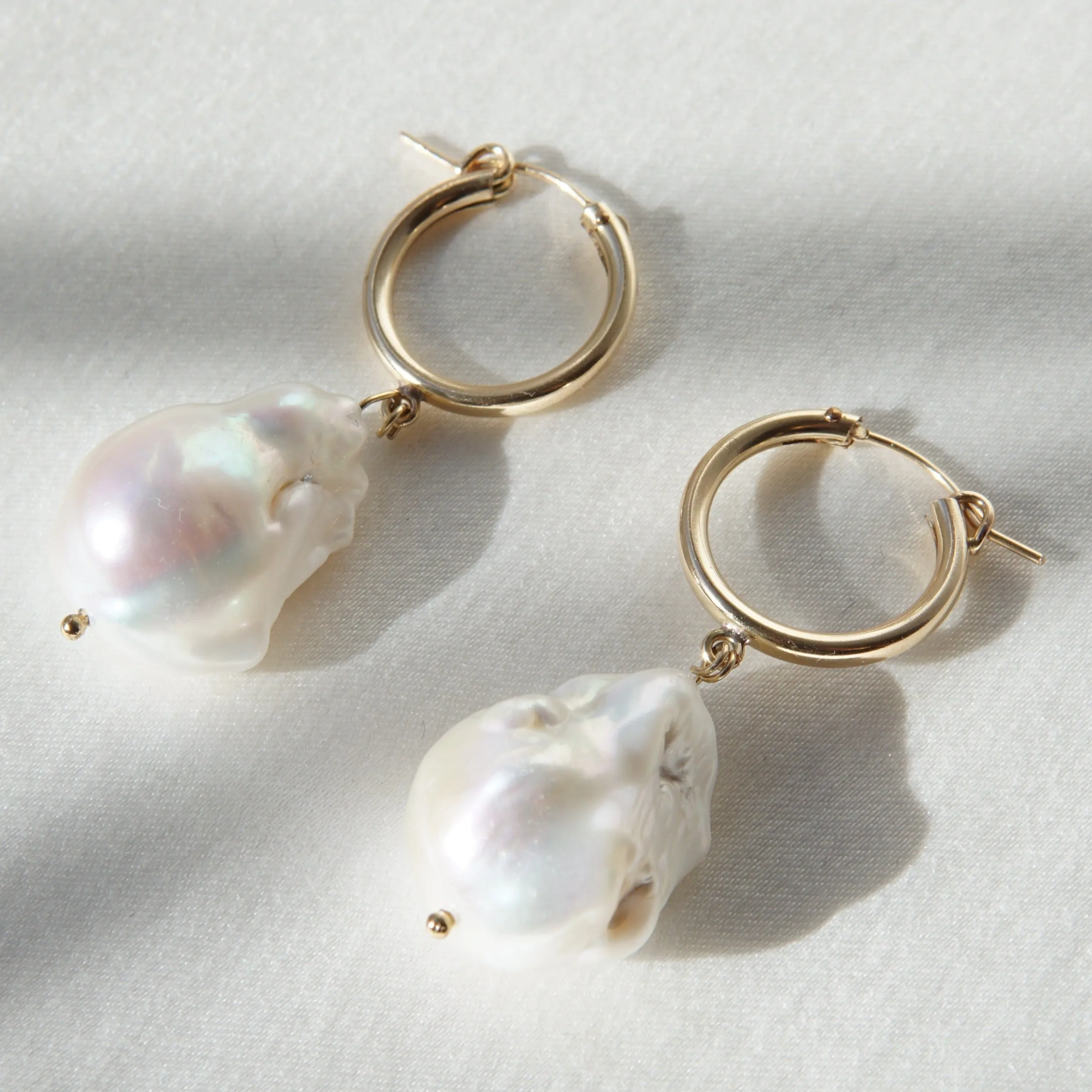 Big Pearl Earrings