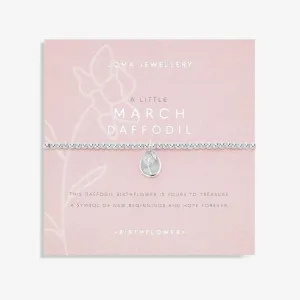 Birthflower A Little 'March' Bracelet 5627