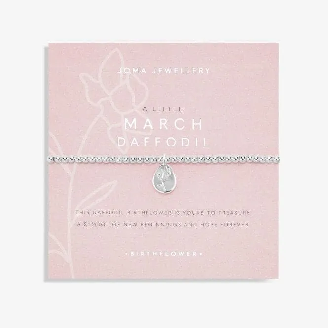 Birthflower A Little 'March' Bracelet 5627