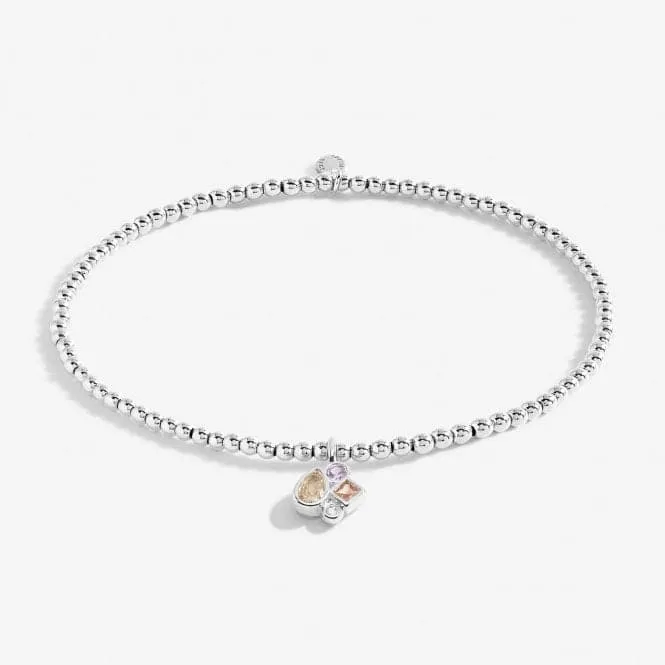 Bridal A Little Maid Of Honour Silver Plated 17.5cm Bracelet 7032