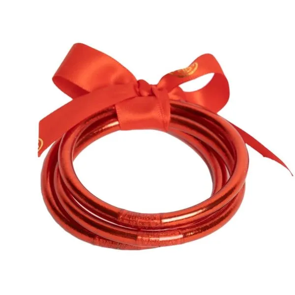 BuDhaGirl Crimson All Weather Bangles