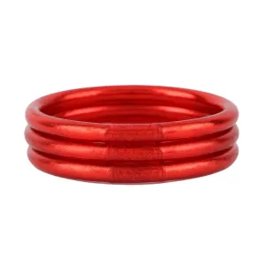 BuDhaGirl Crimson All Weather Bangles