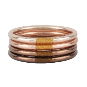 BuDhaGirl Fawn All Weather Bangles - Serenity Prayer