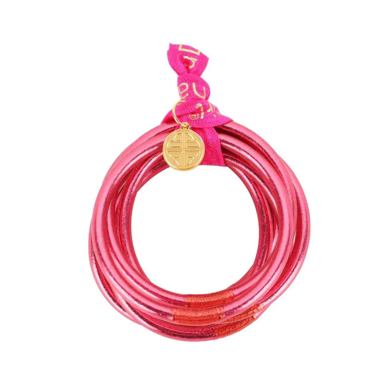 BuDhaGirl: PINK ALL WEATHER BANGLES