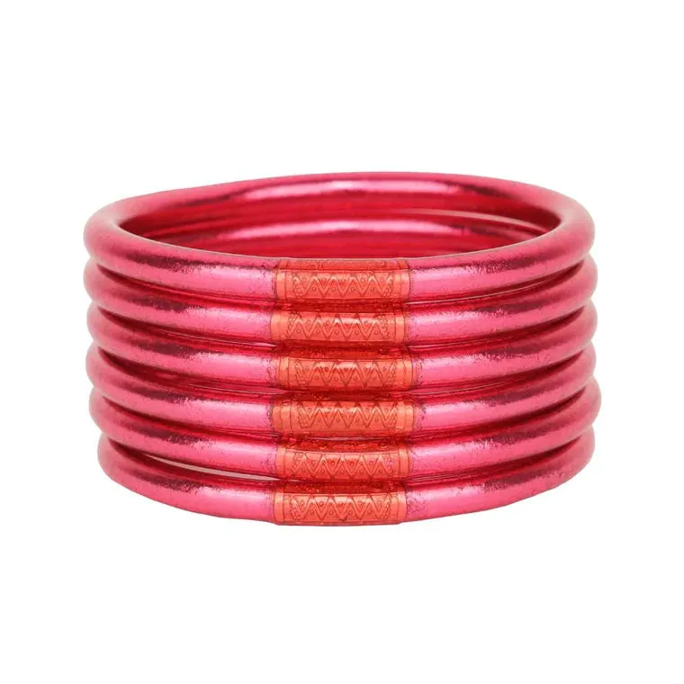 BuDhaGirl: PINK ALL WEATHER BANGLES