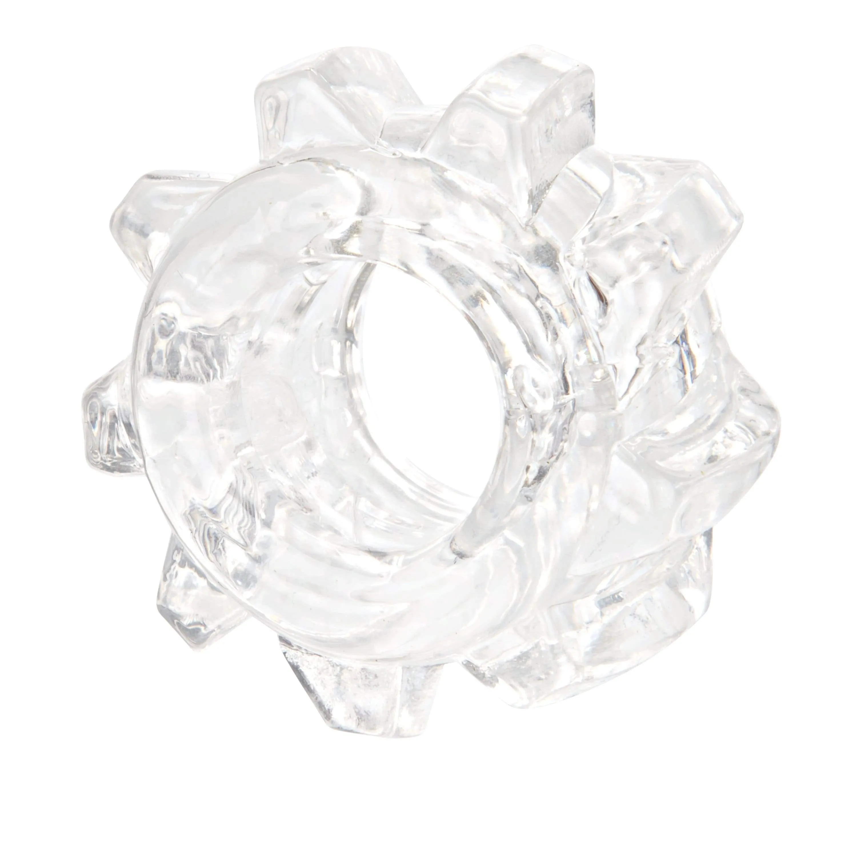 California Exotics - Reversible Cock Ring Set (Clear)