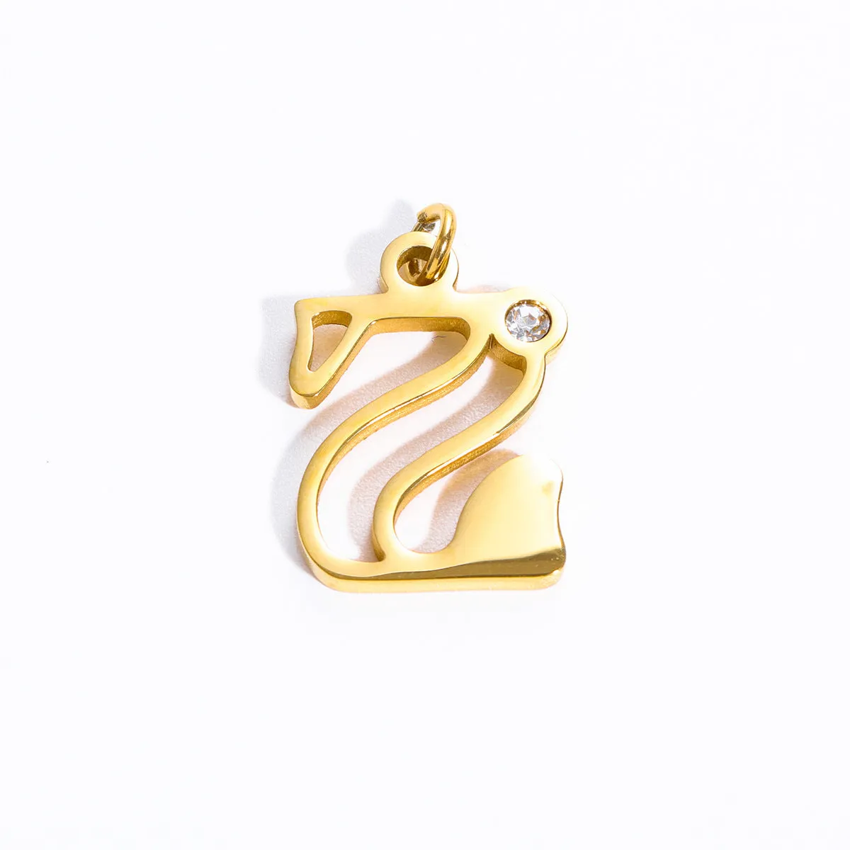 Cute & Edgy Letter Text Number Stainless Steel Electroplating Necklaces