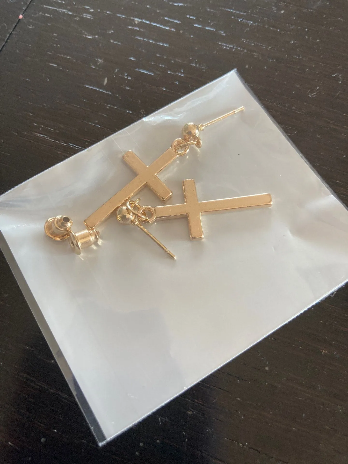 Fashion Simple Retro Punk Cross Pendant