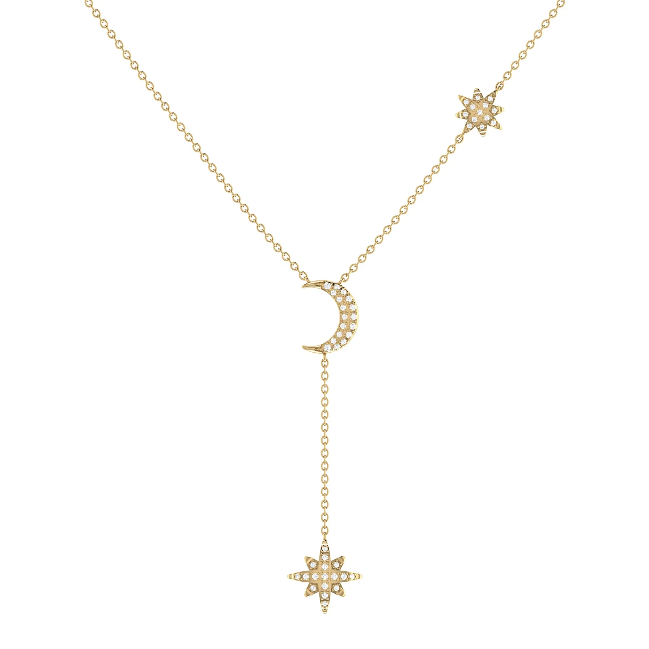 Free Spirit Turquoise & Pearl Diamond Necklace in 14K Yellow Gold Plated Sterling Silver