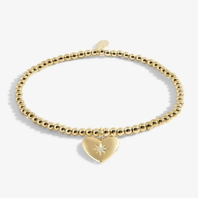 Golden Glow A Little Heart Of Gold Gold 17.5cm Bracelet 5957