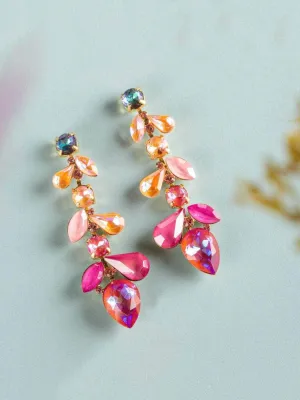 Gradient Drop Earrings Pinkvilla