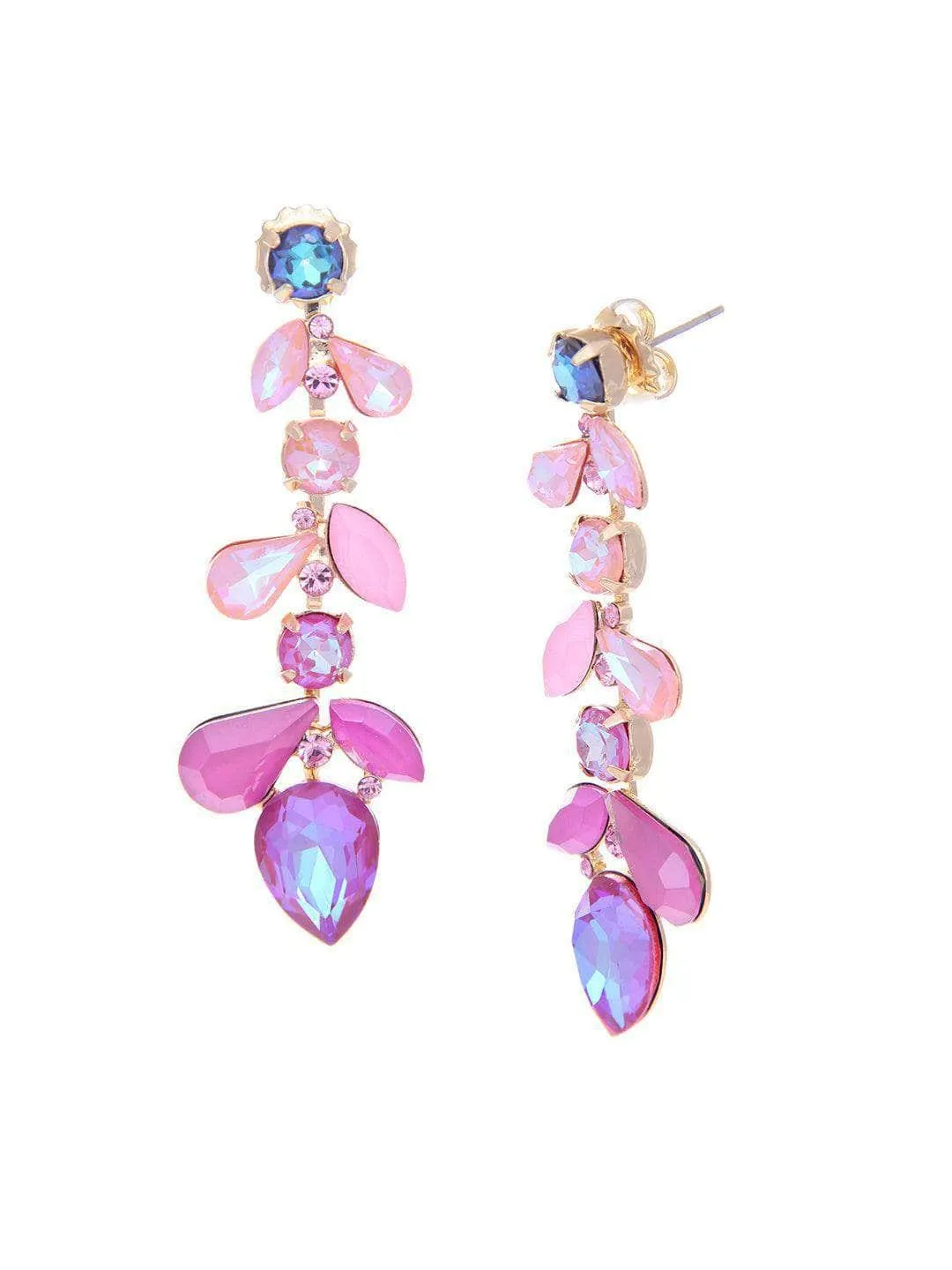 Gradient Drop Earrings Pinkvilla