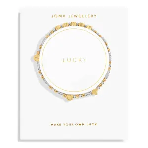 Happy Little Moments Lucky Silver Gold Plated Bracelet 7526