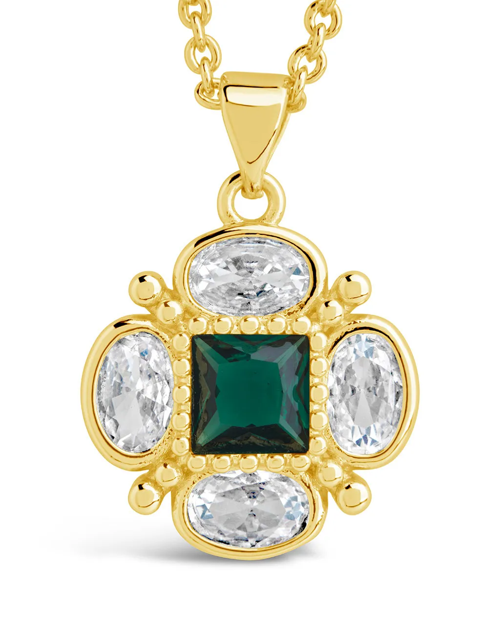 Hermia CZ Pendant Necklace