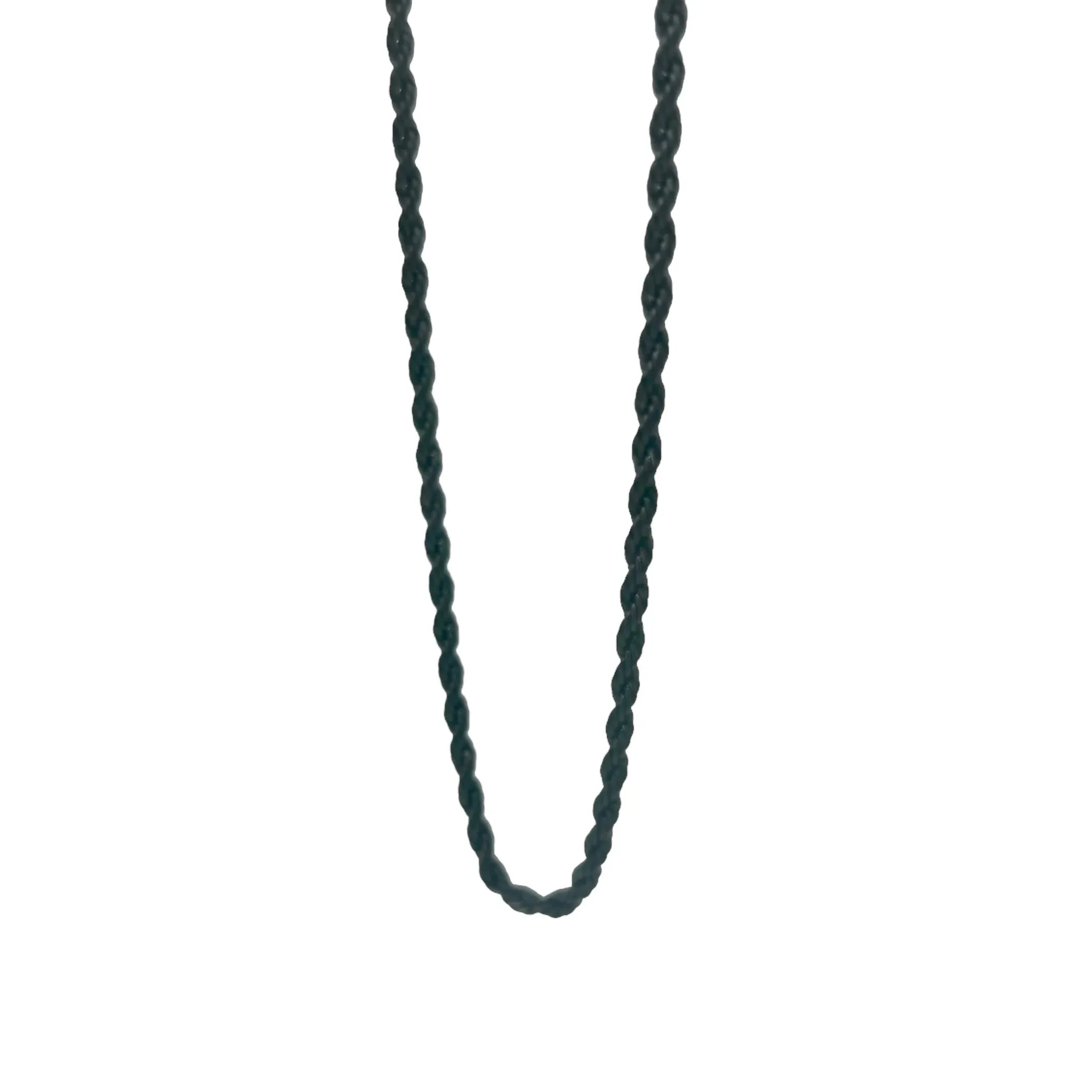 Isaiah Stainless Steel Rope Chain Necklace