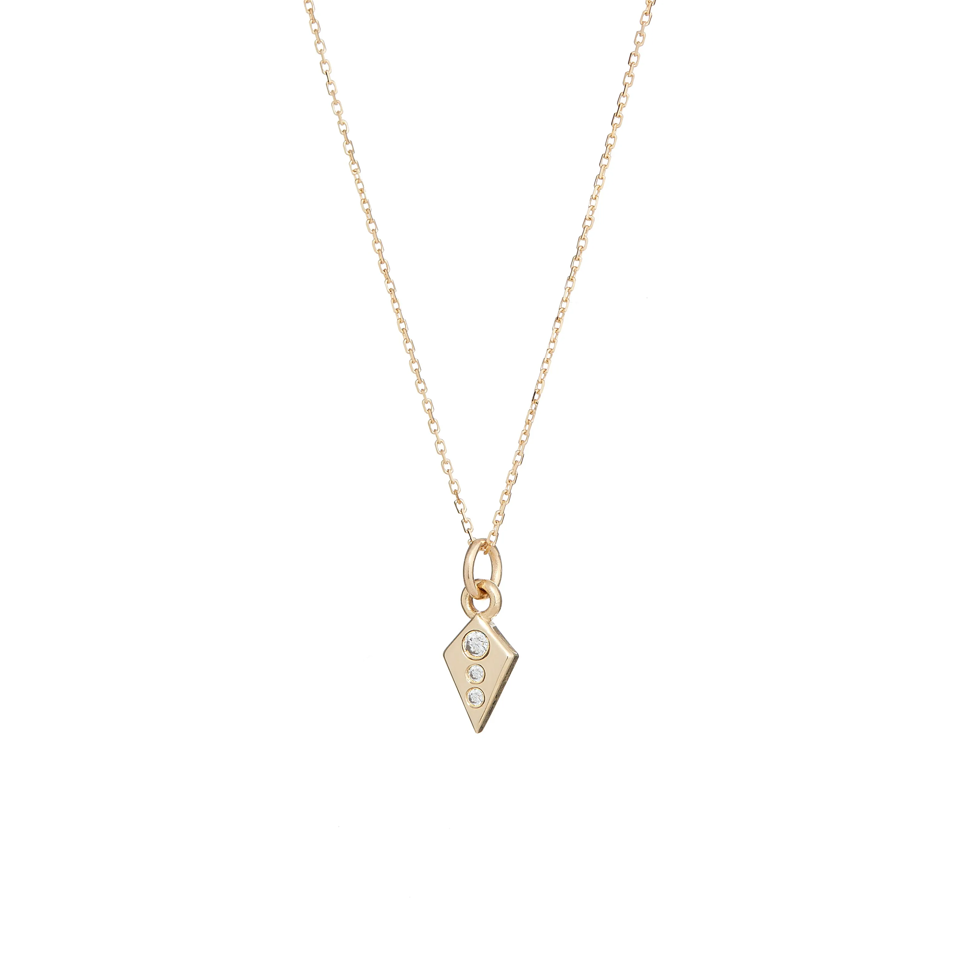 Itty Bitty Talon Diamond Pendant