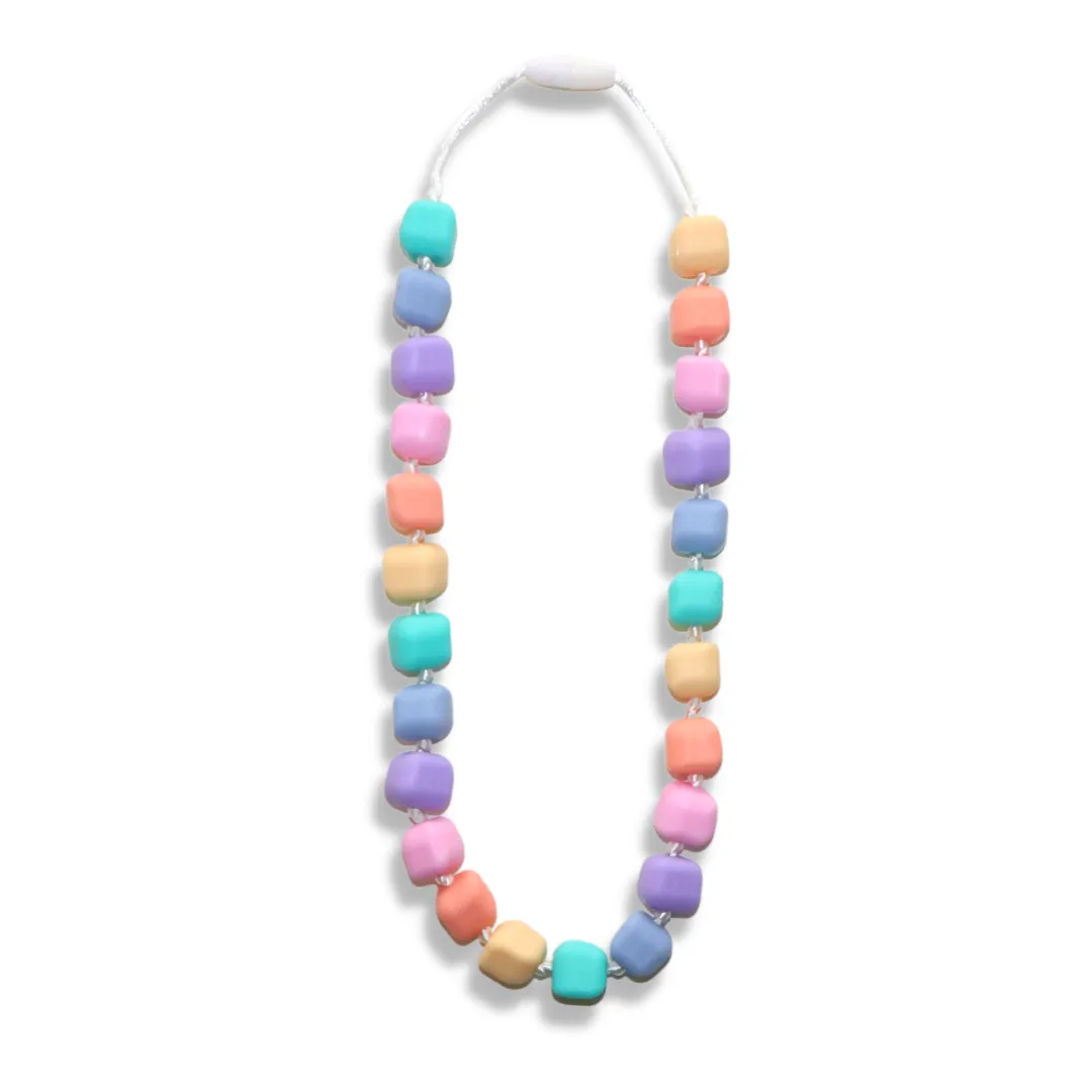 Jellystone Designs Princess and The Pea Necklace - Pastel Rainbow