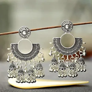 Jhumka Pride Earrings - Gold / Silver