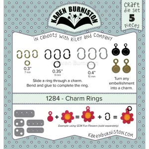 Karen Burniston Dies Charm Rings