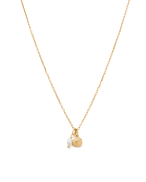 Kirstin Ash Memoir Pearl Necklace- Gold