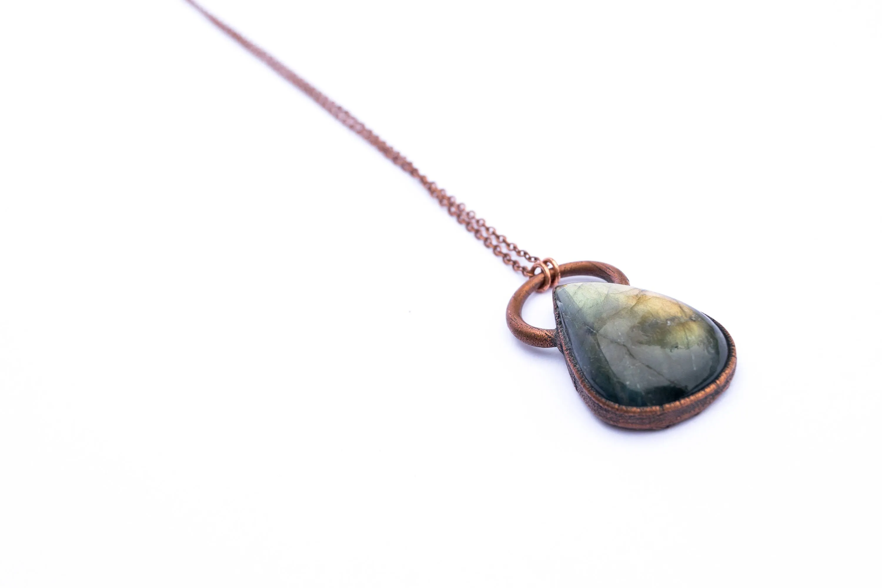 Labradorite necklace | Natural Labradorite necklace