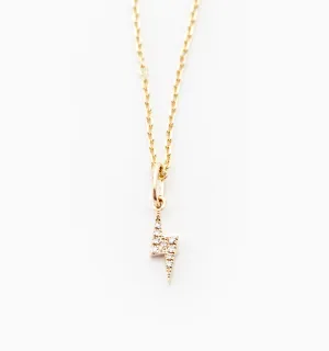 Lightning Diamond Necklace