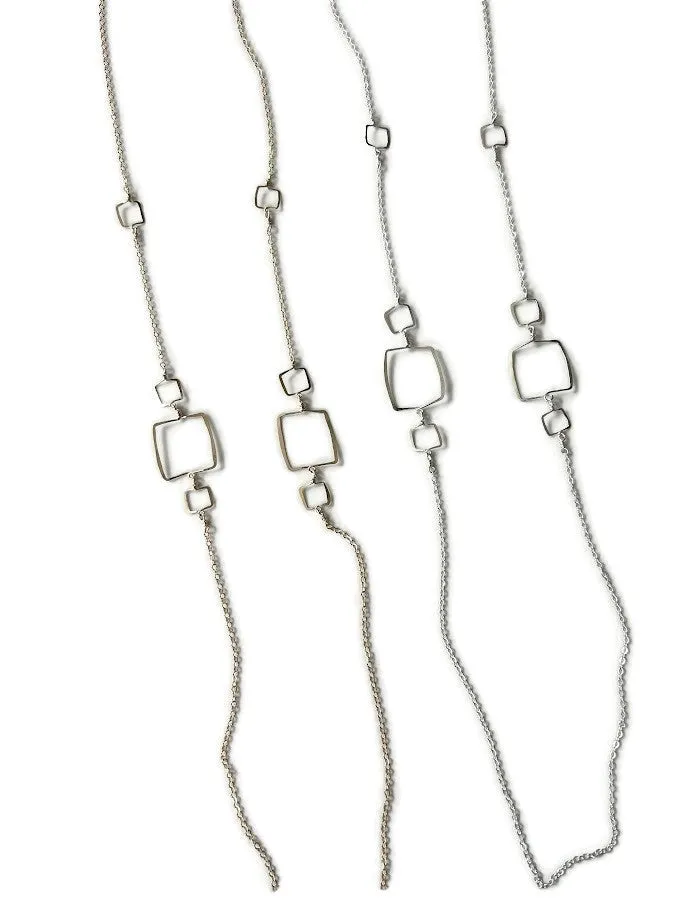 Long Squares Necklace