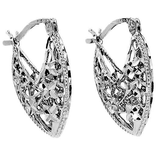 Merletti Hoop Earrings