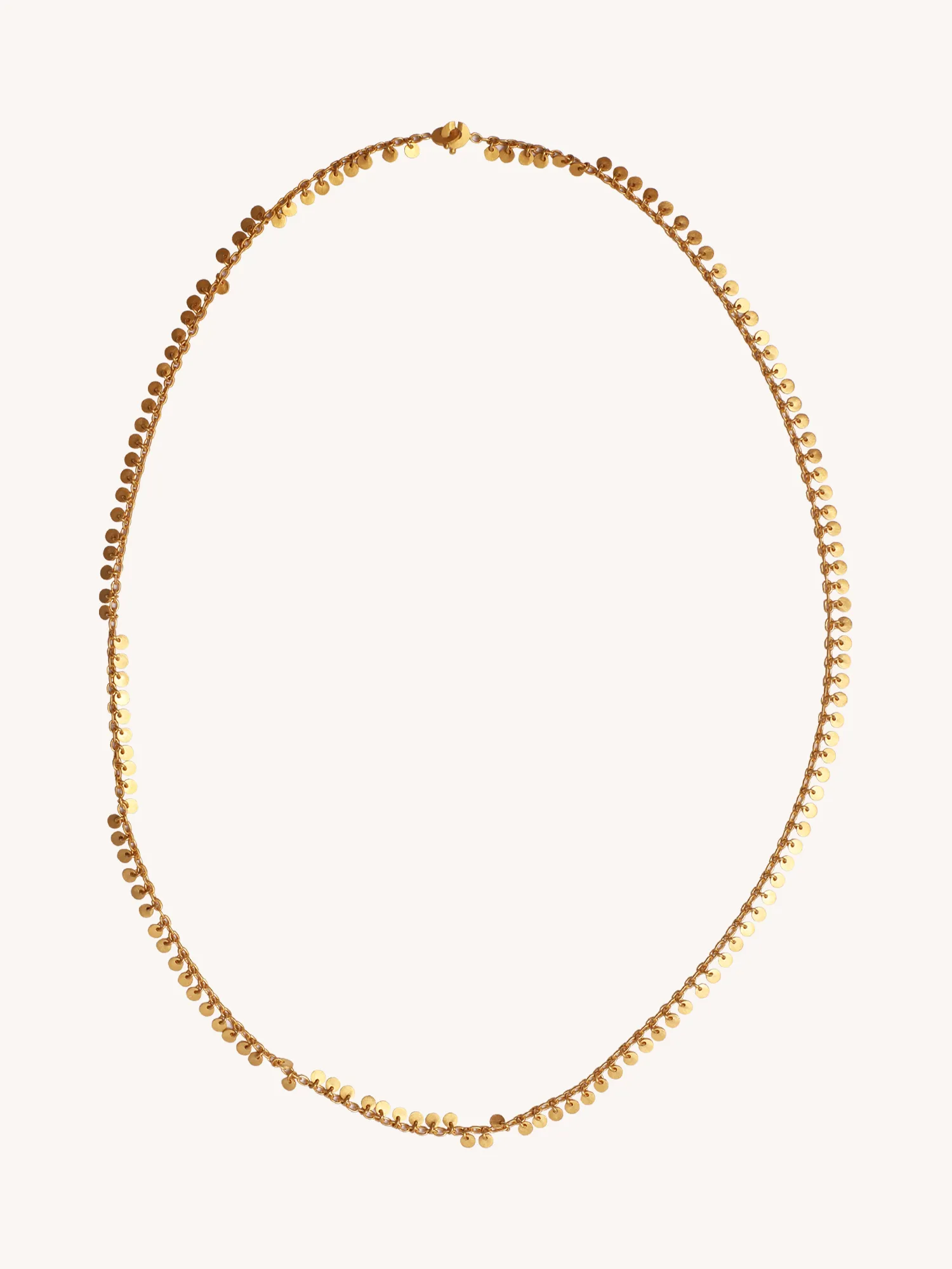 Multitude of Miniature Sequins Necklace