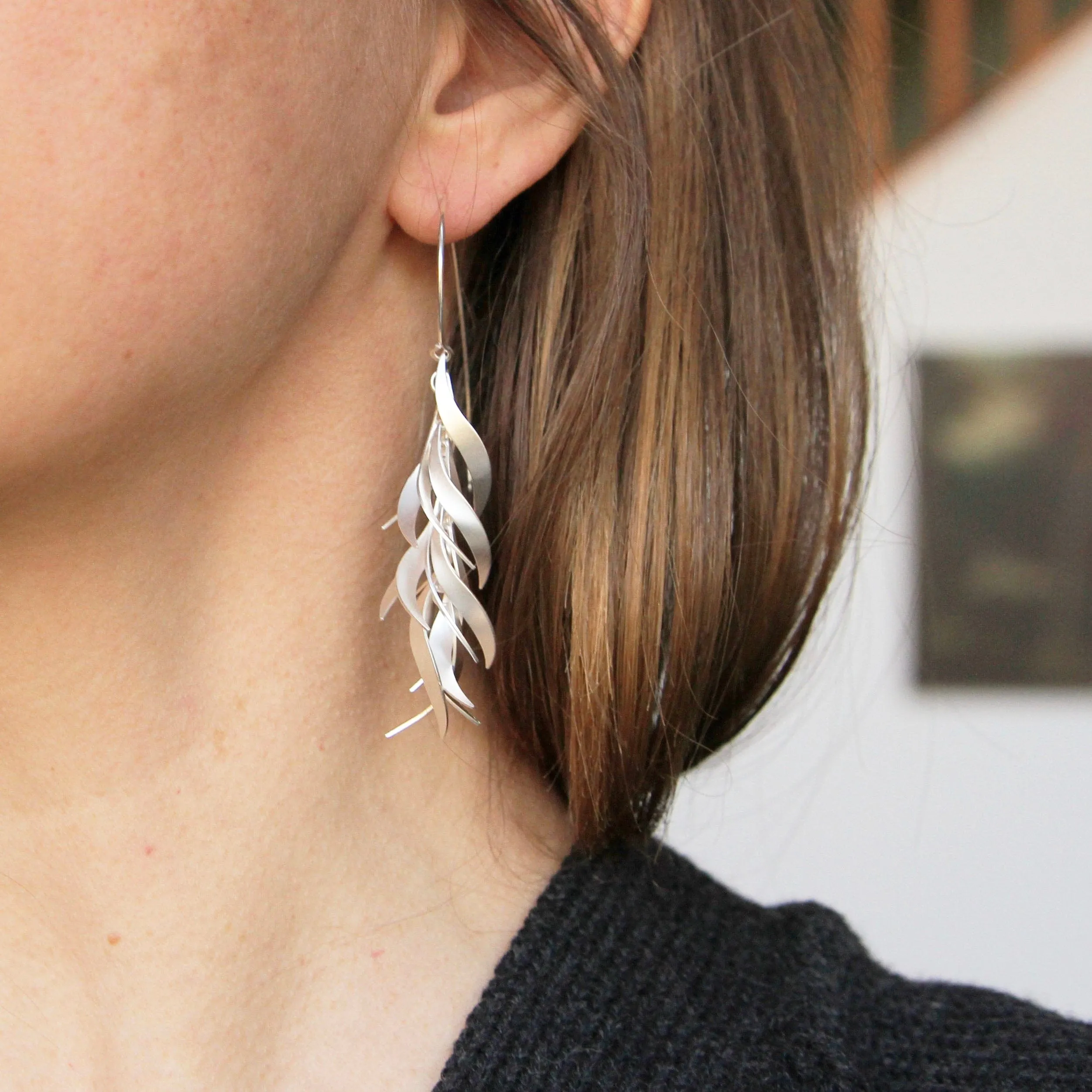 ON FIRE DANGLE EARRINGS