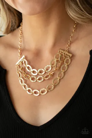 Paparazzi Repeat After Me - Gold Necklace