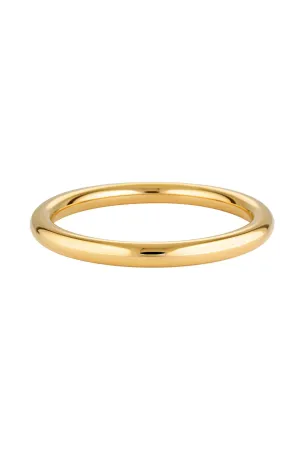 Porter Jewellery Chubby Tube Bangle - Gold