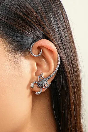 Punk Dark Scorpion Ear Bone Clip Ear Hook