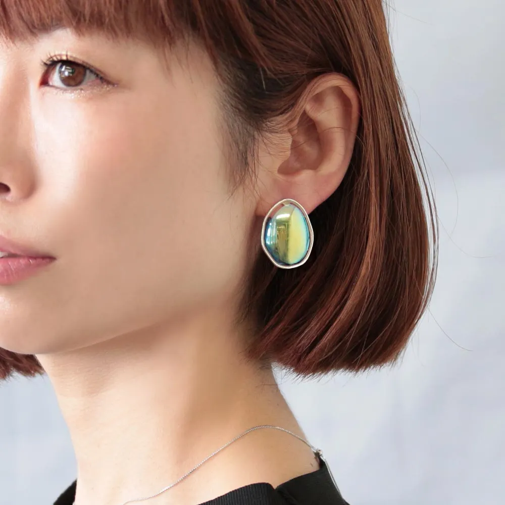 Rainbow Dome Earrings