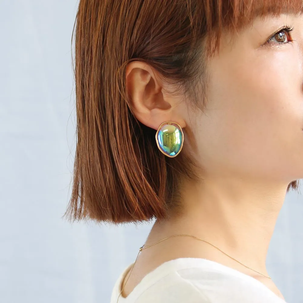 Rainbow Dome Earrings