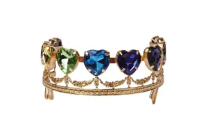 RAINBOW HEART TIARA