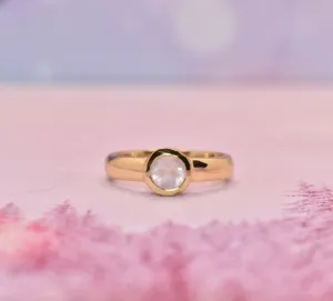 Rose Quartz Ring