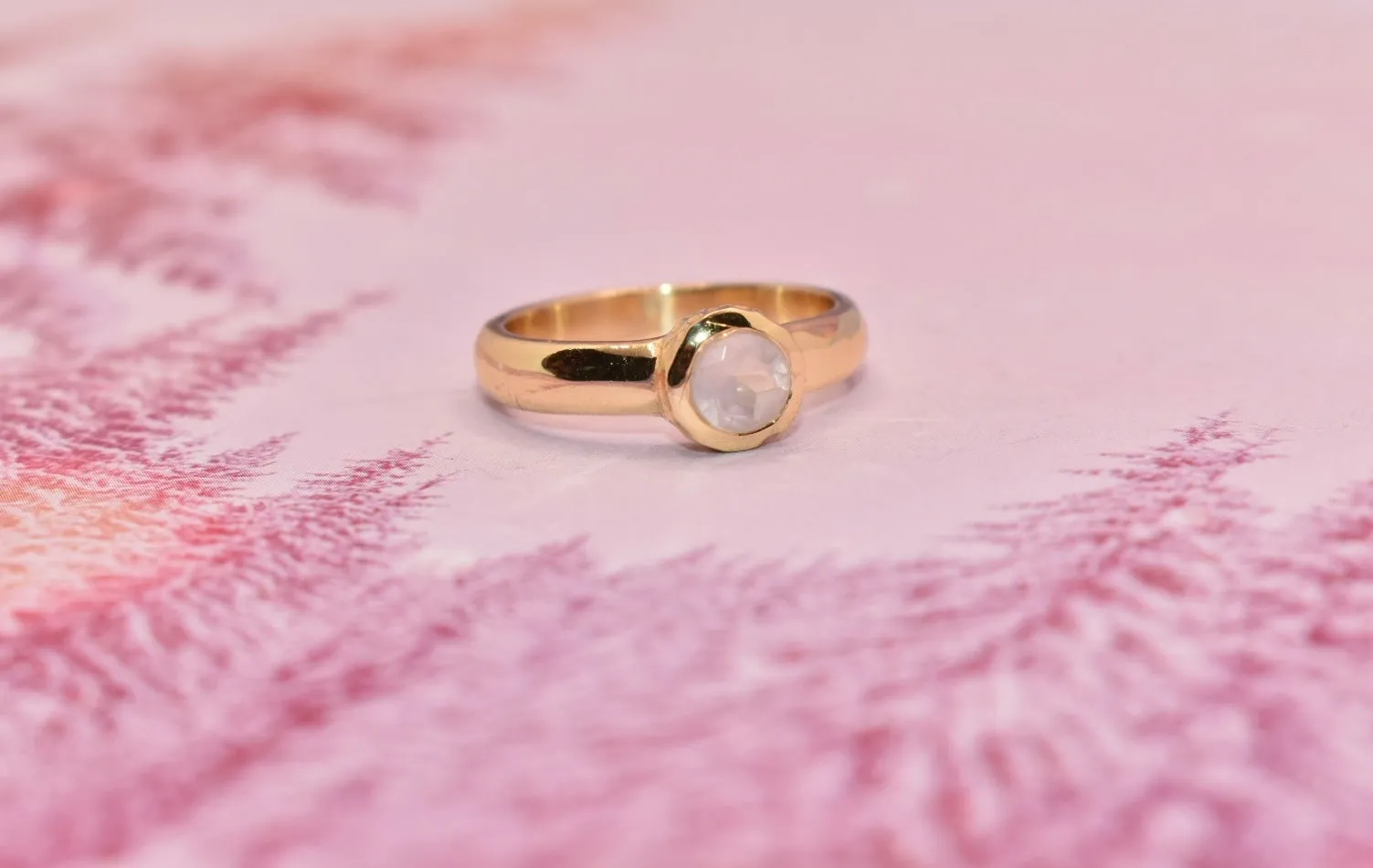 Rose Quartz Ring