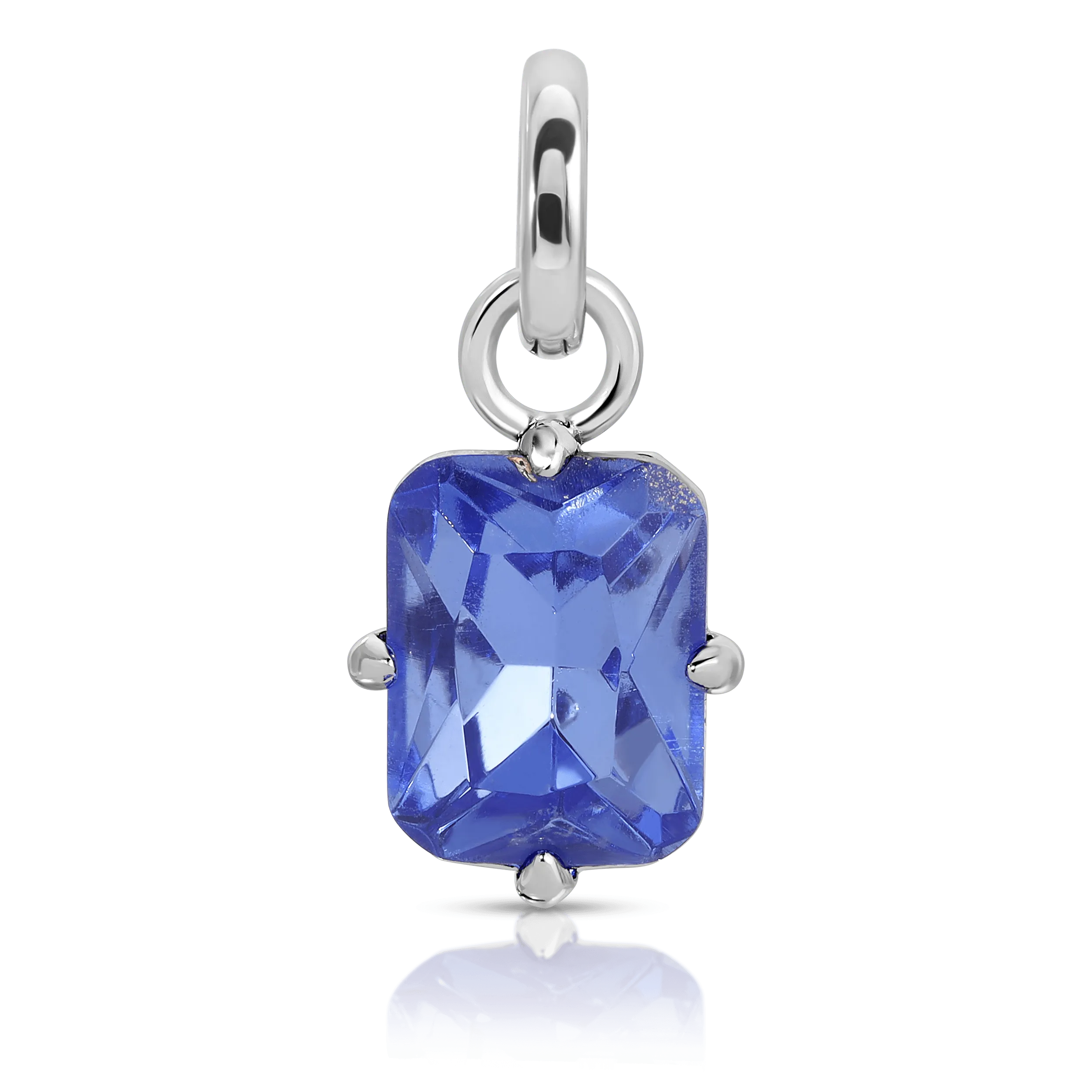 September Sapphire Birthstone Charm - Emerald