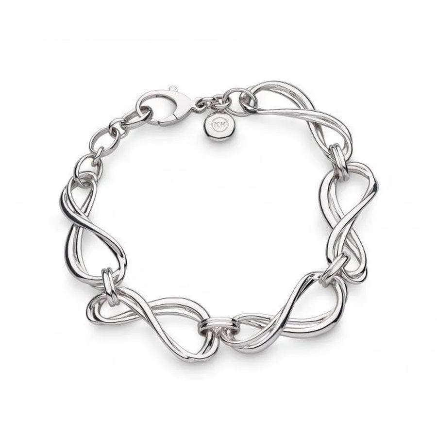 Silver Infinity Grande Link Bracelet