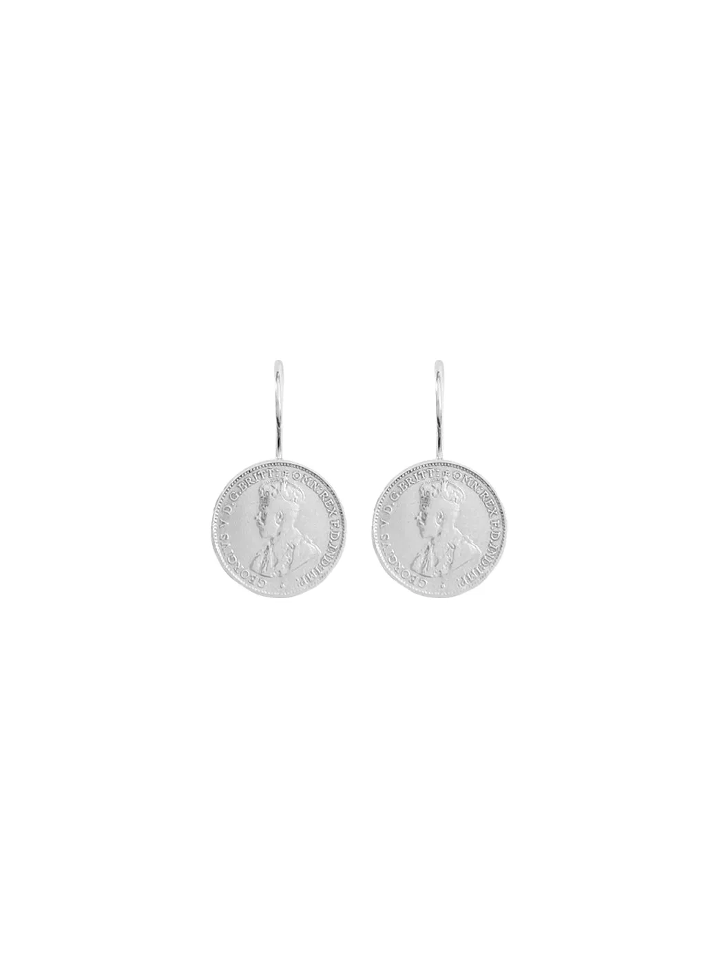 Simple 3p Coin Earrings